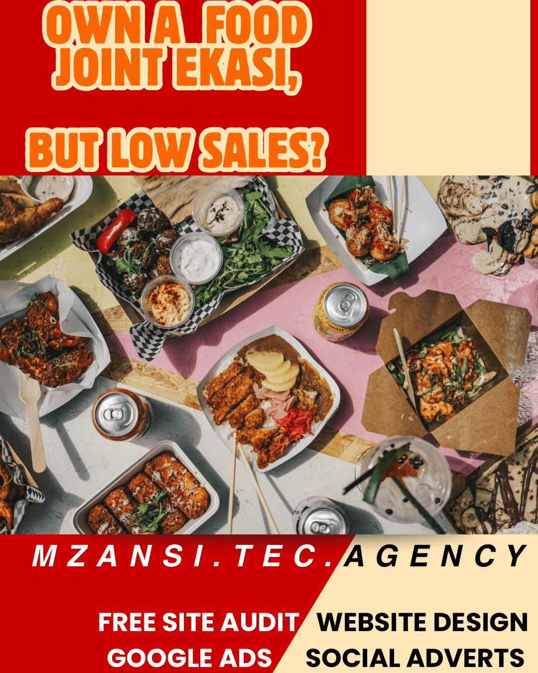 Why Every Food Stall in Ekasi or the Suburbs Needs a Website and Social Ads in South Africa