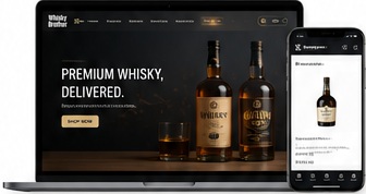 WhiskyBrother website case study